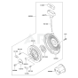 Starter for Kawasaki KWN30A