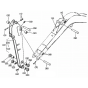 Dipper Arm Assembly for Kubota