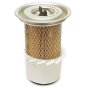 Air Filter with Fins and Lid fits JCB, Thwaites, Benford