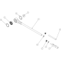 Tine Rod Assembly for Camon LA25
