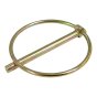 Lynch Pin 5/16" x 67mm ID for JCB, Kubota - Replaces 826/00600, 69191-66890