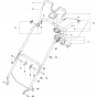 Handle Assembly for Husqvarna