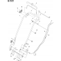 Handle Assembly for Husqvarna LB 348SI