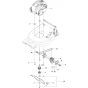 Engine Assembly for Husqvarna LC 347V