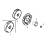 Flywheel Assembly for Loncin LC2500-F