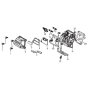Cylinder Head Assembly for Loncin LC25ZB21-1.7Q Pump