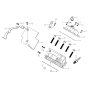 Cylinder Head (R/H) Assembly for Loncin LC2V80FD Engine