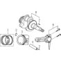Crankshaft & Piston Assembly