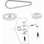 Closing Wheel & Strap Assembly