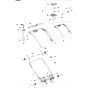 Handle Assembly for Husqvarna LE116P