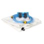 Fentex Leak diverter tarp & fittings - White tarp 2m x 2m