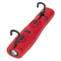 Rechargeable 360Deg. Inspection Lamp 7 SMD + 3W LED Red Lithium-ion Sealey Part No. LED3602R
