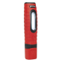 Rechargeable Inspection Light 360° 10W & 3W SMD LED (Red) - Sealey No. LED360PLUSR