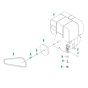 Engine Assembly for Husqvarna LF 100