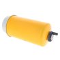 Fuel Filter w/ Drain 195x80mm for JCB, John Deere - Replaces OEM. 333/K7702