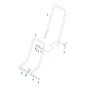 Handle Assembly for Husqvarna