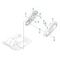 Belt Guard for Husqvarna LF 80 L