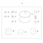 Shock Absorber for Husqvarna LG 204