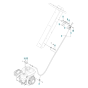 Throttle Control for Husqvarna LG 204