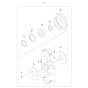 Clutch Assembly for LG 204