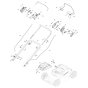 Handle Assembly for Makita LM002G