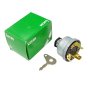 Ignition Switch 4 Position with 1 Key for Terex HD850, HD1000 Dumpers - 8000-1756