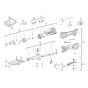 Milwaukee M18FDGROVPDB Assembly