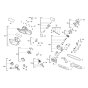 Milwaukee M18FHS20 Chainsaw Assembly