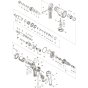Makita M8700 Main Assembly