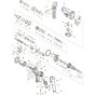 Makita M8701 Main Assembly