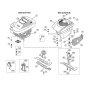 Engine, Blade for Viking MB 400 X