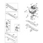Engine and Blade for Viking MB 555 E