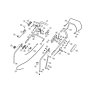 Handle for Viking MB 555 KS