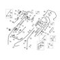 Handle for Viking MB 555 S