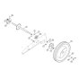 Rear Wheels for Viking MB 6.1 RH
