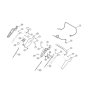 Handle Upper for Viking MB 650.0 T