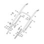 Handle Lower Part for Viking MB 655.0
