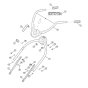 Handle Lower Part for Viking Mowers