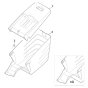 Grass Catcher Bag for Viking ME 545 C