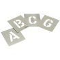 Plain Metal Stencils A-Z