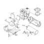Engine for Stihl/Viking MF 480
