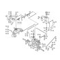Transmission for Stihl/Viking MF 860