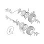 Wheels for Stihl/ Viking MF 860