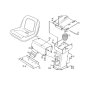 Seat for Stihl/Viking MF 860