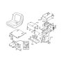 Seat for Stihl/Viking MF 880