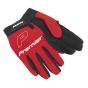 Sealey Mechanic Gloves Padded Palm Size Large - MG796L