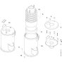 Boiler Assembly for Nilfisk MH 7P