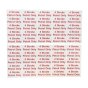 Self Adhesive Label - 4 Stroke Petrol Only (Pack of 50)