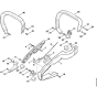 Handle Assembly for Stihl Chainsaws