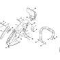 Handle Assembly for Stihl 015